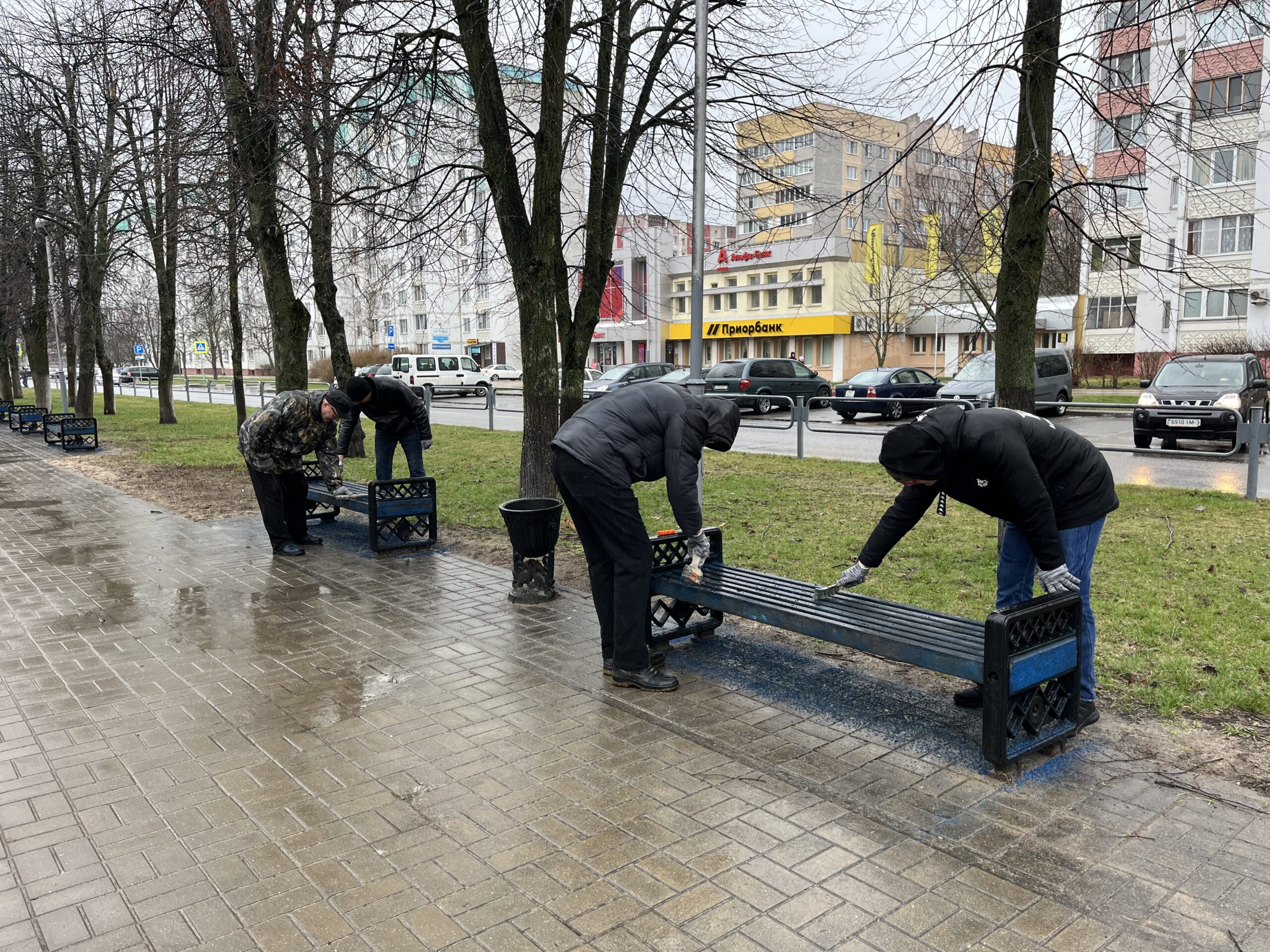 В любую погоду к работе готовы!