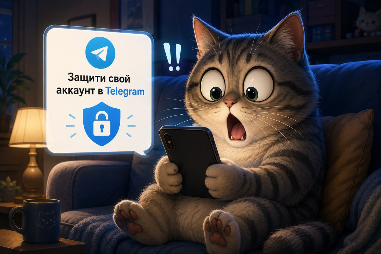 Как защитить Telegram за 5 минут. Взлом аккаунта сейчас — это кража денег